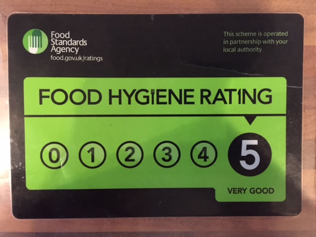 Evergreen Farm 5 star hygiene rating