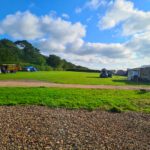 campsite at evergreen farm shop